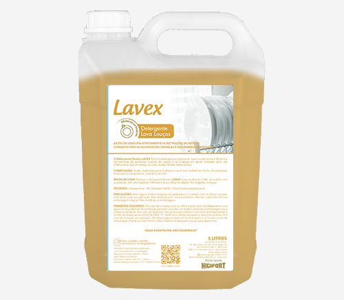 DETERGENTE NEUTRO LAVEX - 5 L