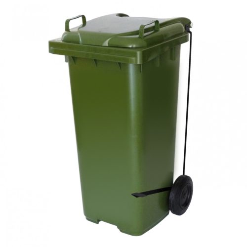 Contentor Plástico 120L Com Pedal Lateral