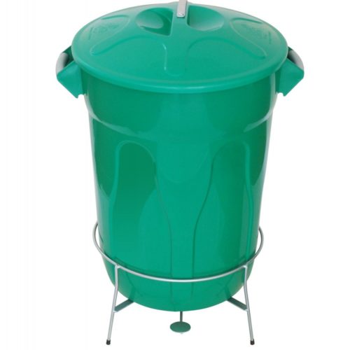 Lixeira Plástica COM PEDAL em aço 20, 40, 60 e 100L
