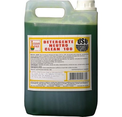 DETERGENTE CONCENTRADO NEUTRO CLEAN VALE - BB C/5 KG