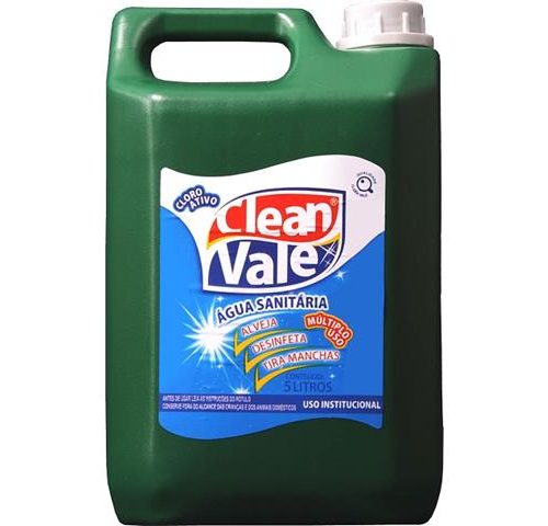 AGUA SANITARIA/ALVEJANTE CLEAN VALE - BB C/5 L