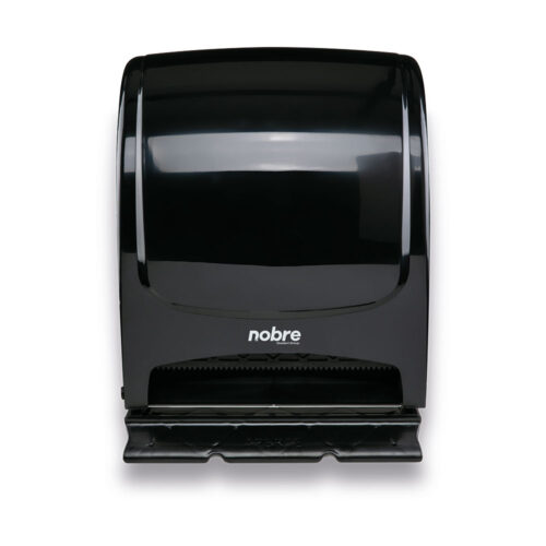 PORTA PAPEL TOALHA ROLO C/ALAVANCA - PRETO OU BRANCO